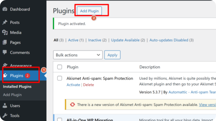 All-in-One WP Migration 용량제한 해제 설치법