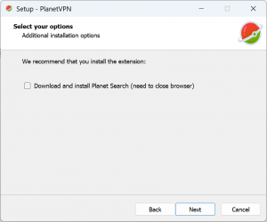 Planet VPN 설치방법