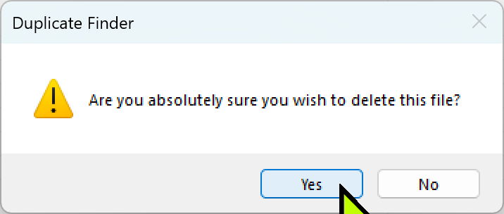 Duplicate Finder List