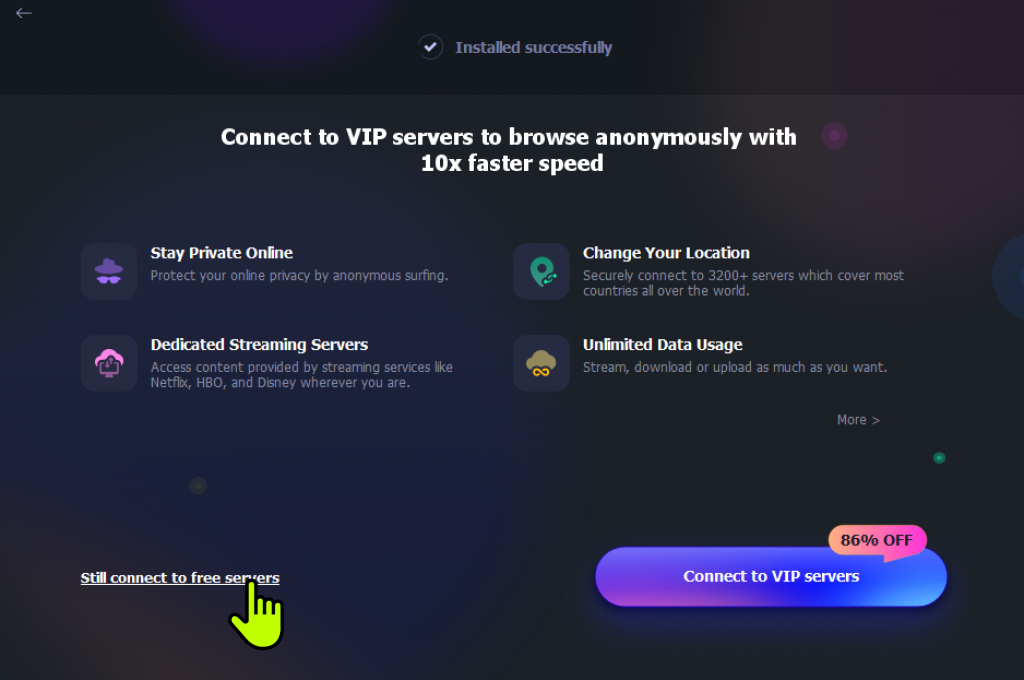 iTop VPN 사용 방법