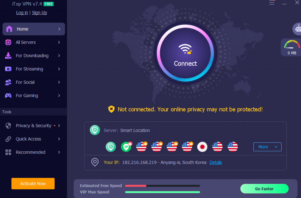 가입없이 사용가능 무료 vpn 추천