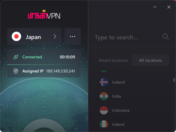 urban vpn free connect