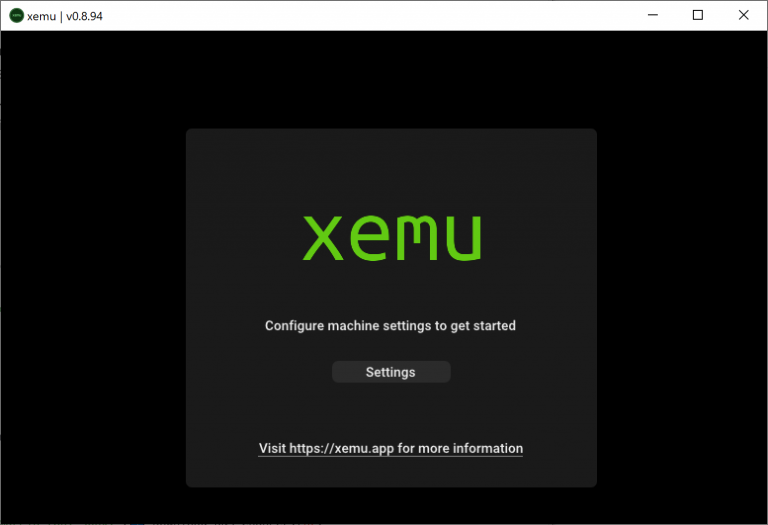 xemu – Free Xbox Emulator to Play Original Xbox Games on PC (Windows, macOS, Linux)