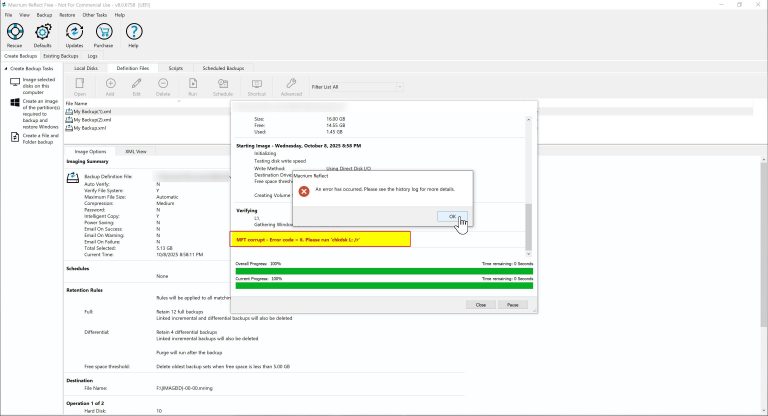 How to Clone or Image a Hard Drive When MFT Is Corrupted